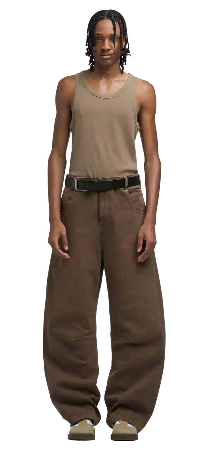 entire studios GEM JEANS MILITARY STONE outlook