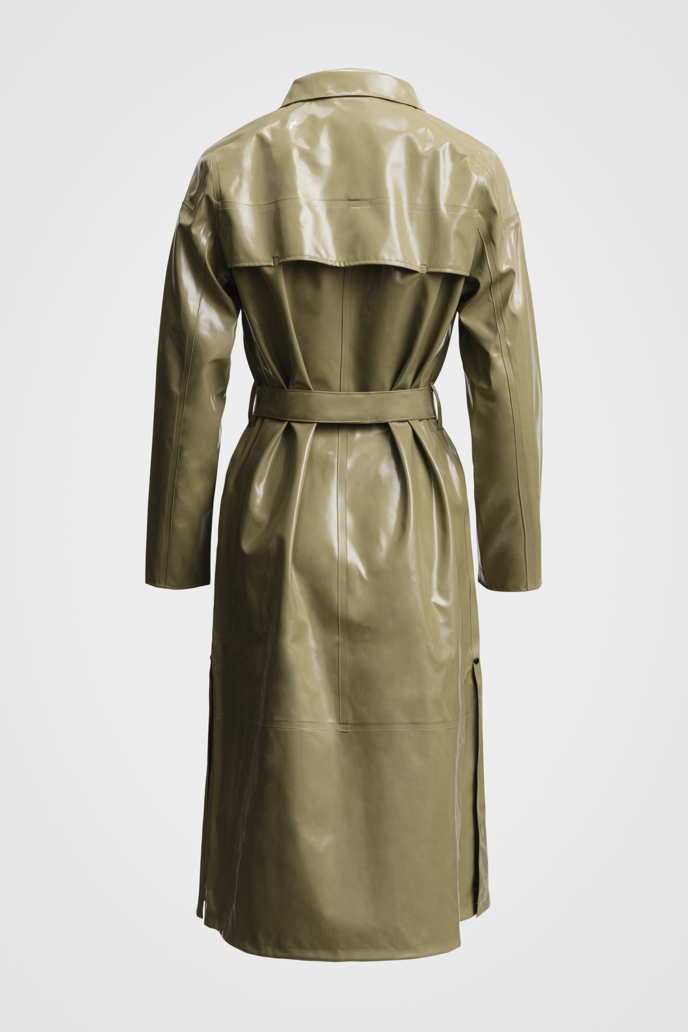 Kista Opal Trench Coat Aloe - 6