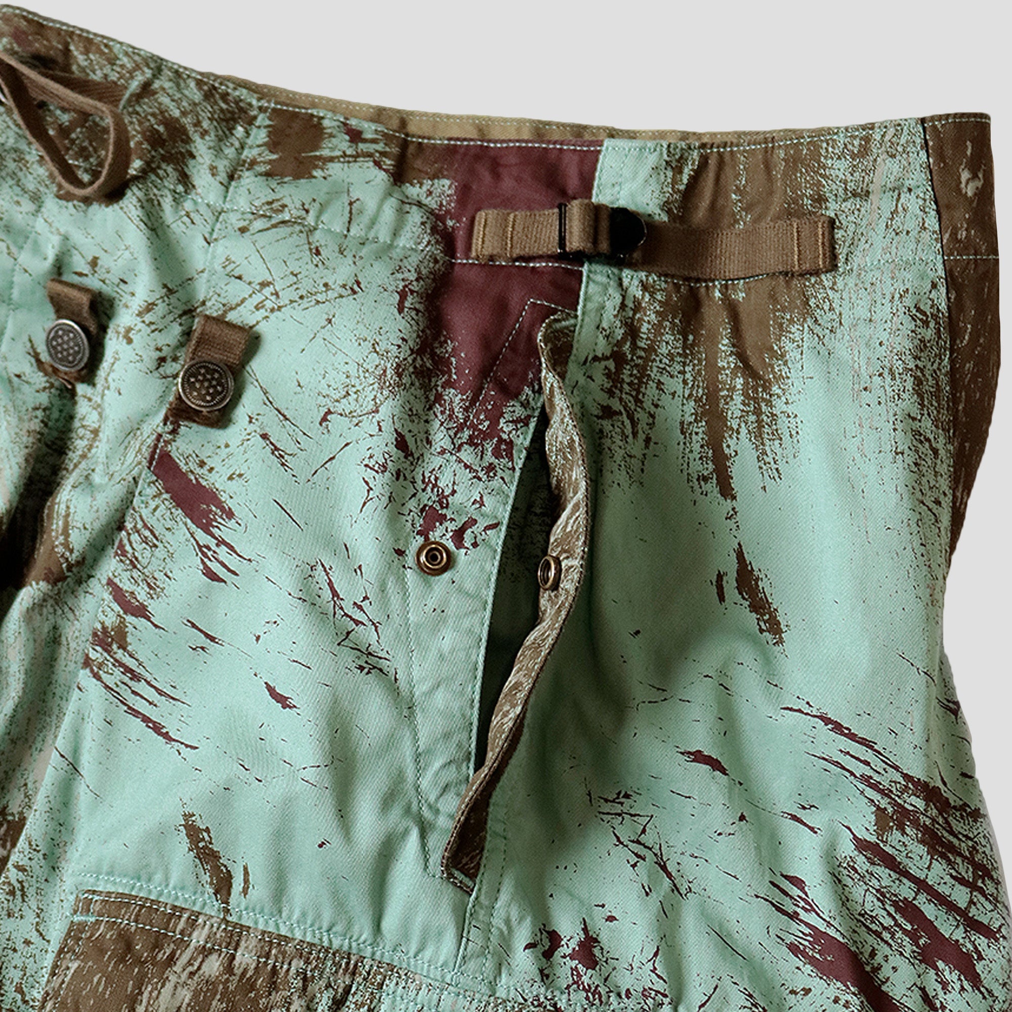 BRUSH-CAMO CARGO PANTS - 4