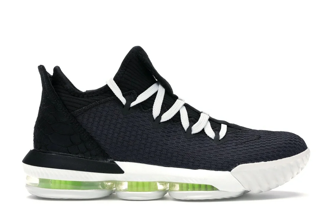 Nike LeBron 16 낮은 검정 볼트 놀 - 1