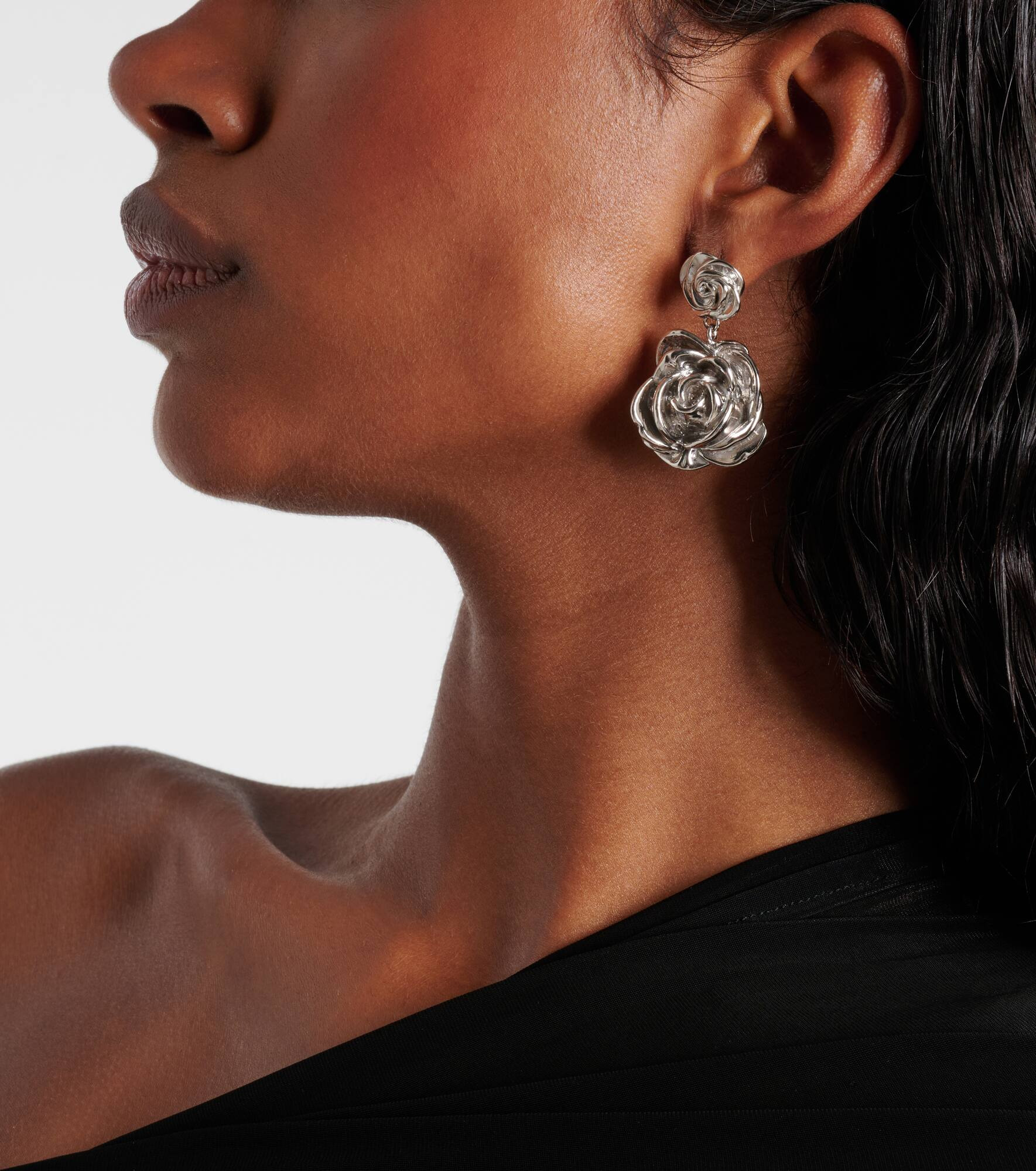 Floral earrings - 3