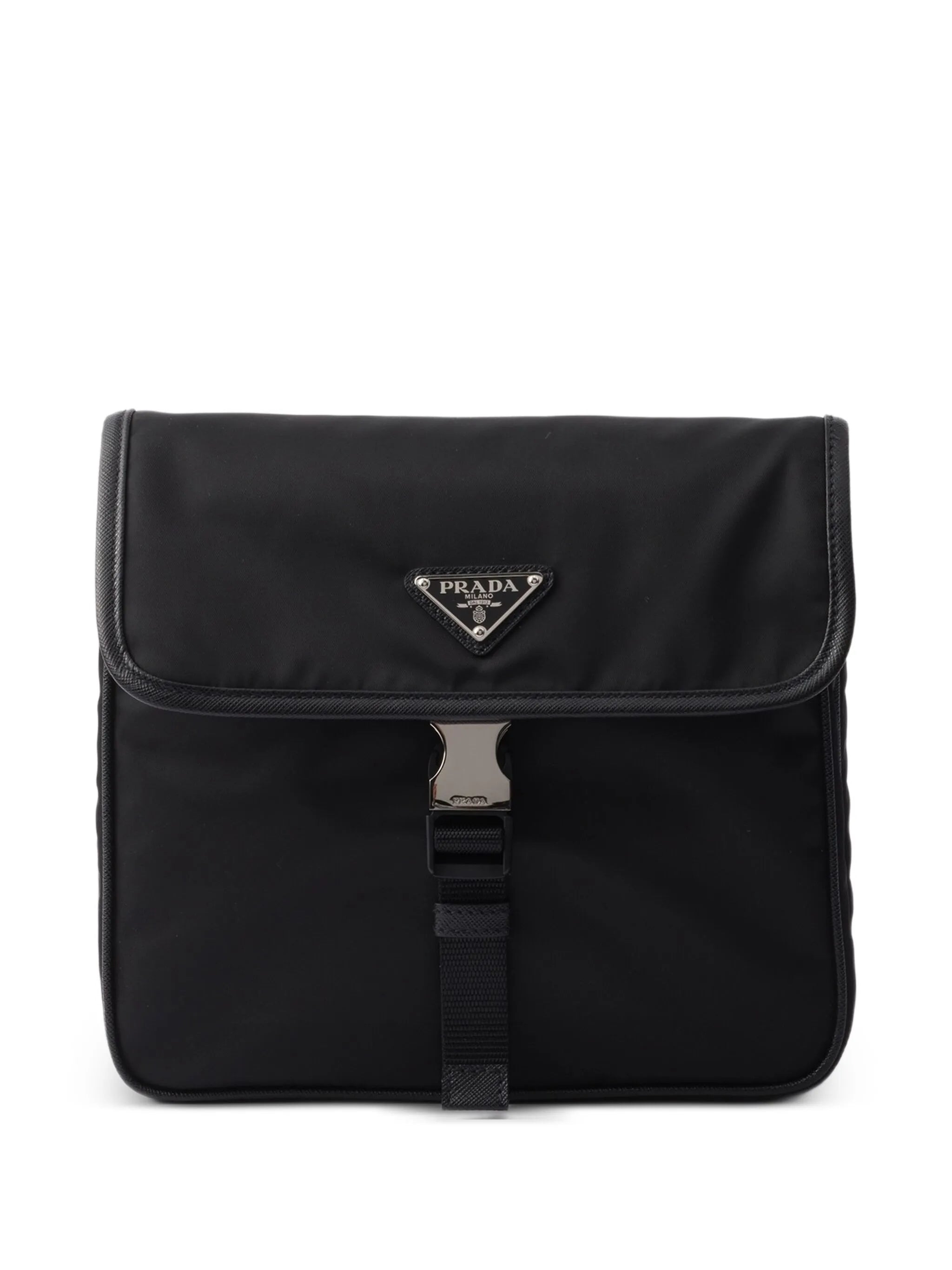 Prada Logo-plaque Messenger Bag - 1