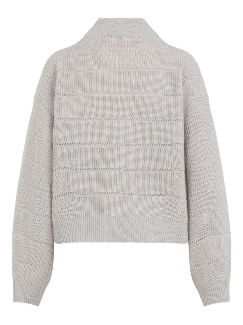 Brunello Cucinelli roll-neck sweater outlook