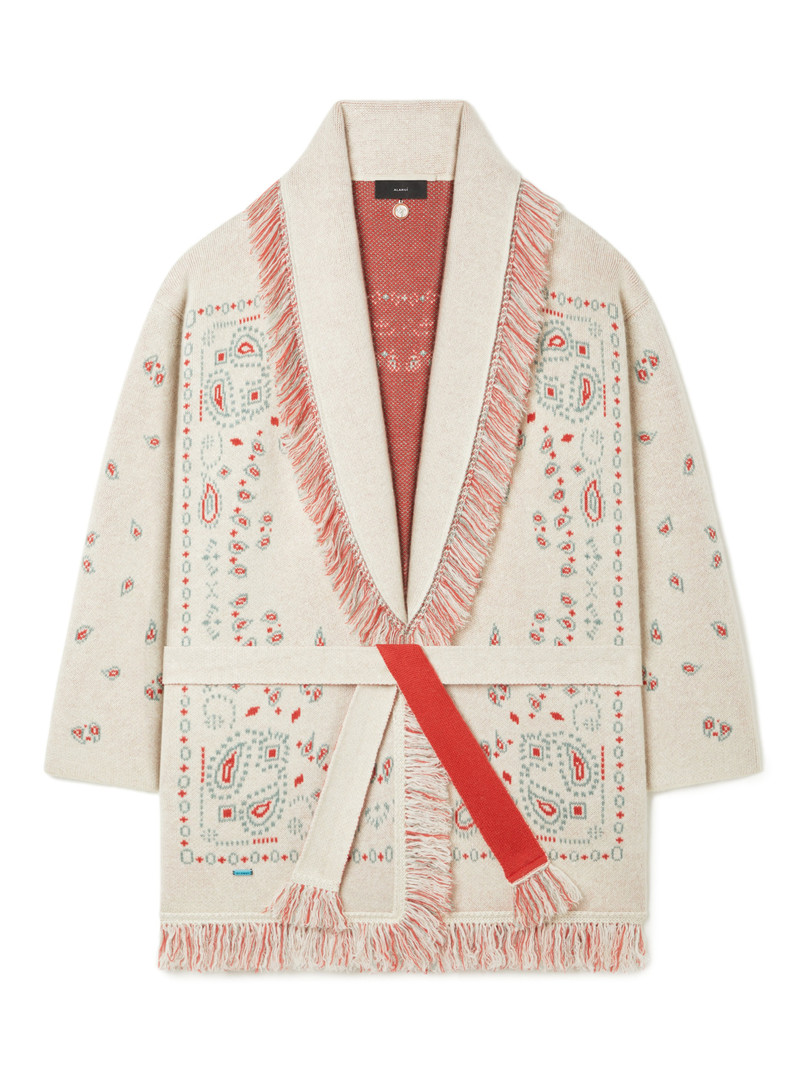 Bandana Jacquard Cardigan 5