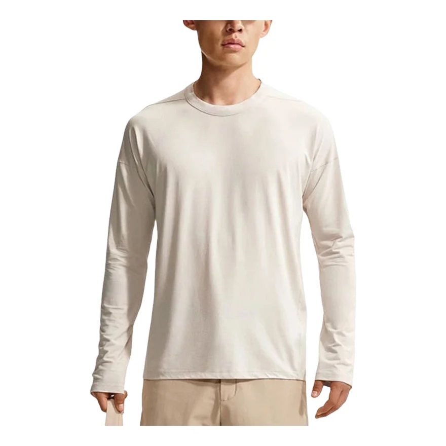 Nike 24.7 Impossiblysoft Light Dri-Fit T-Shirt Asia Sizing 'Light Orewood Brown' IQ8276-104 - 1