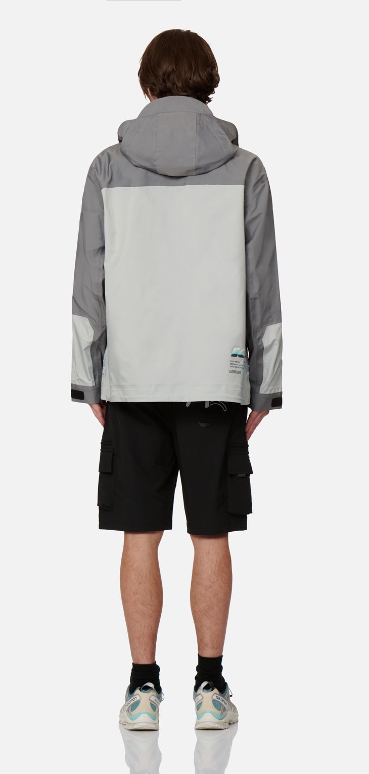 Logo Tape Padded Windbreaker Jacket - 6