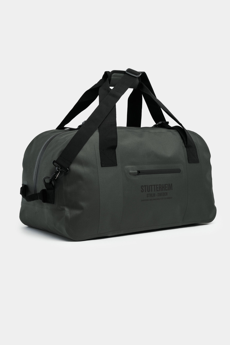 Stutterheim Rain Duffel Bag 50L Green outlook