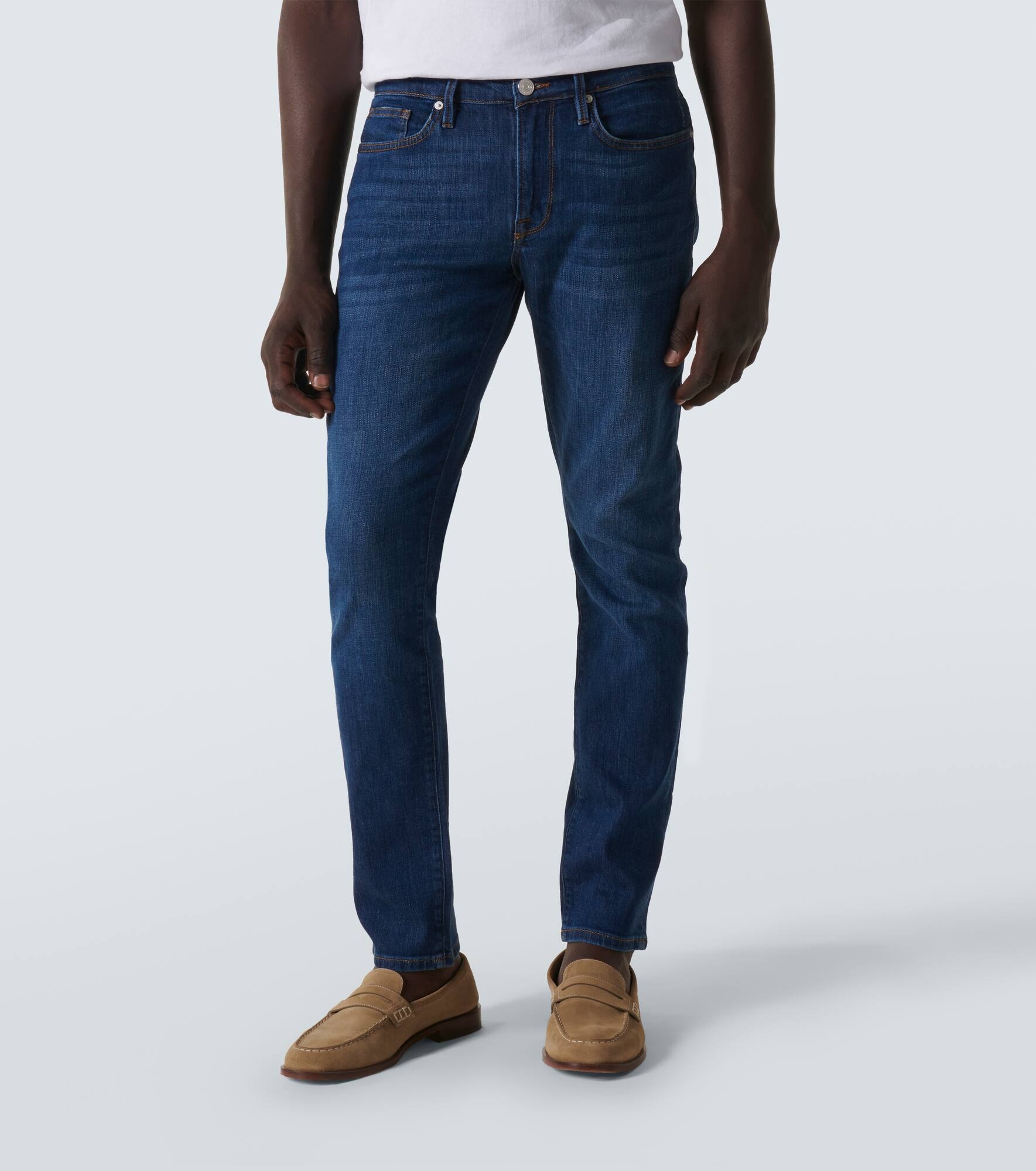 L'Homme mid-rise slim jeans - 3