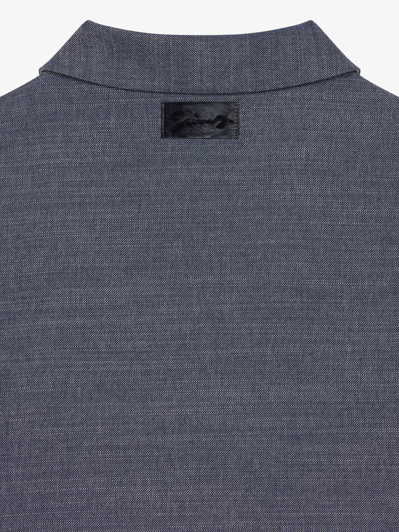 OVERSHIRT IN DOUBLE FACE DENIM 4