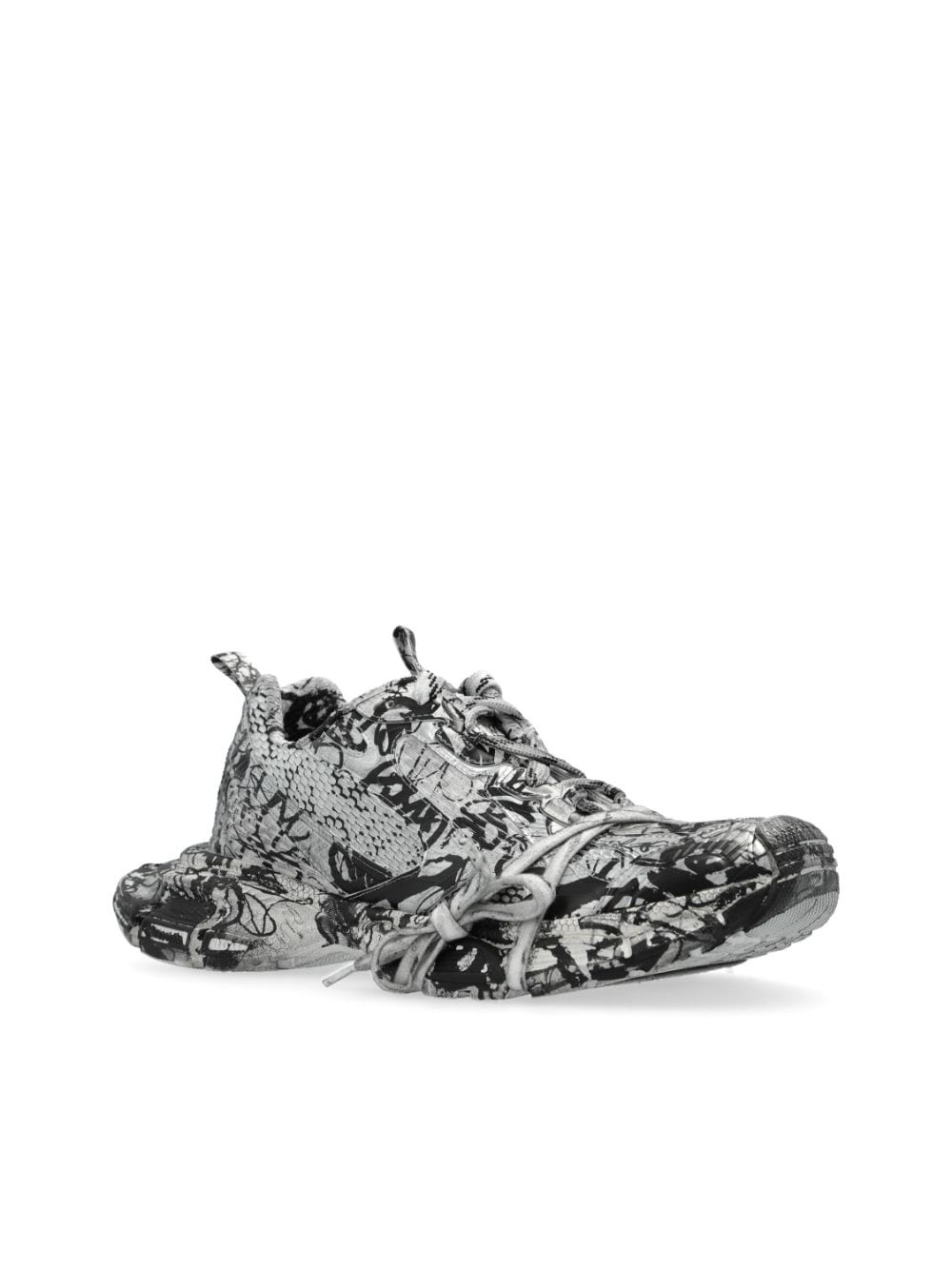 3XL Extreme Graffiti low-top sneakers - 4