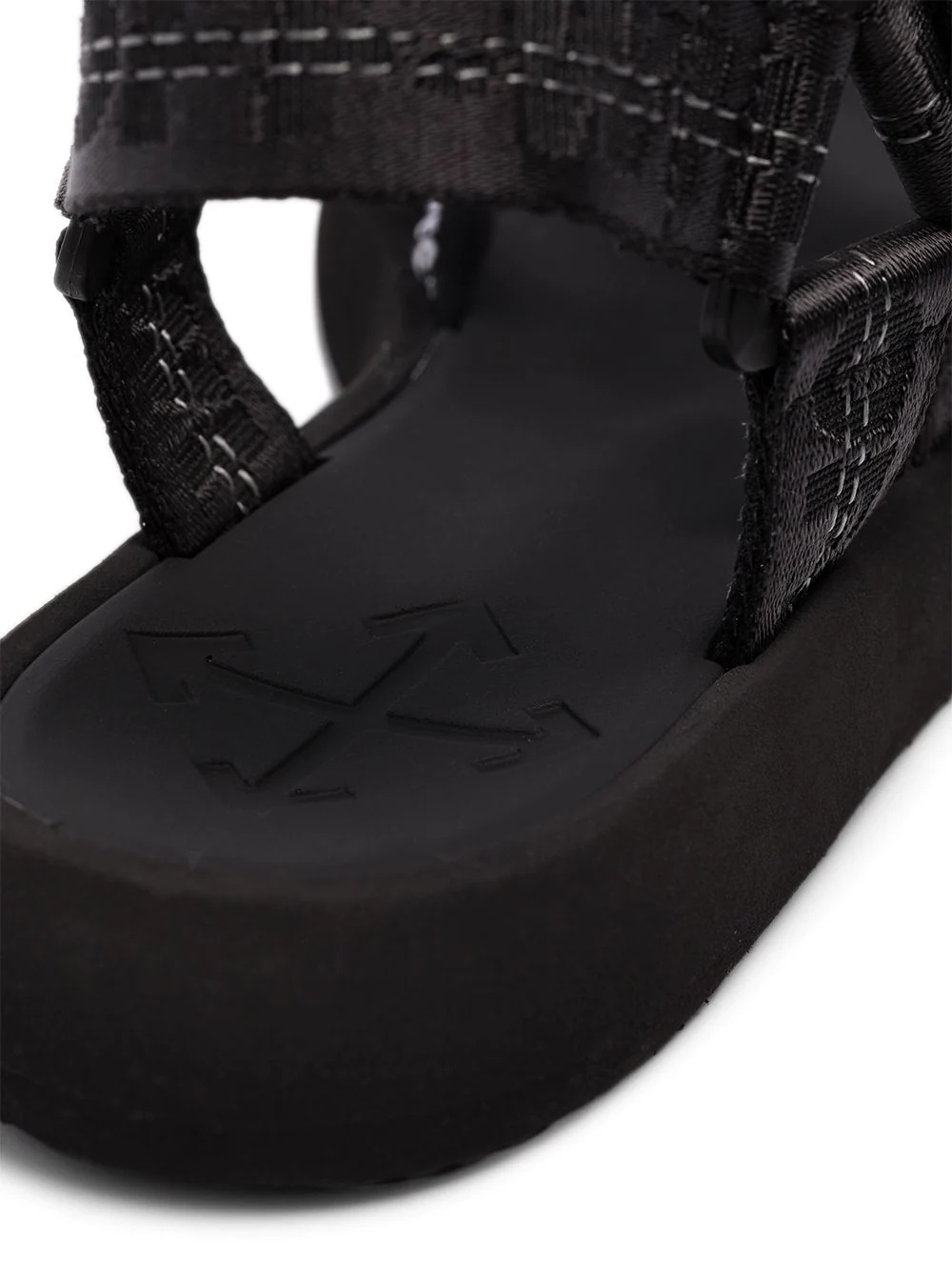 multi strap flat sandals - 3