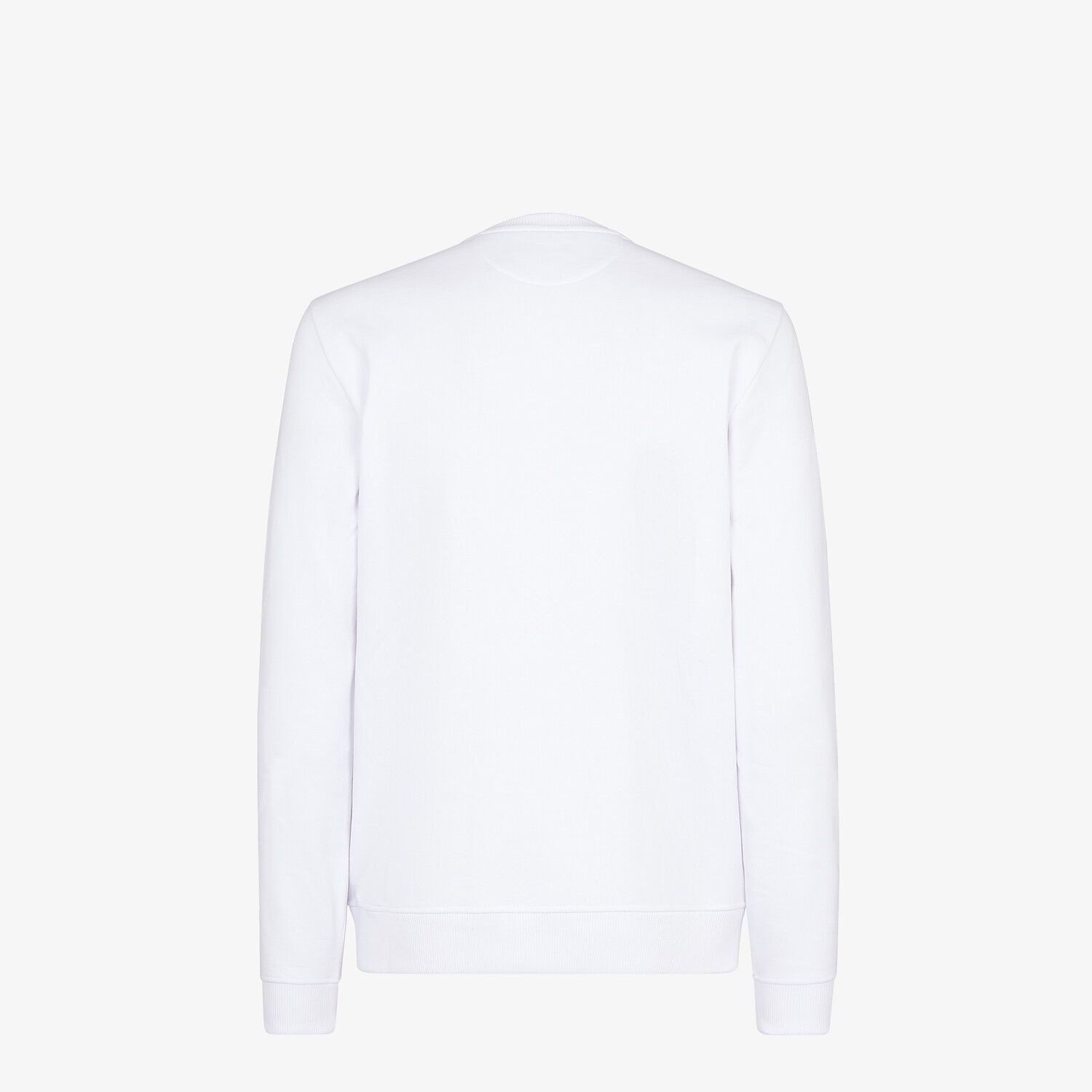 White cotton sweatshirt - 2