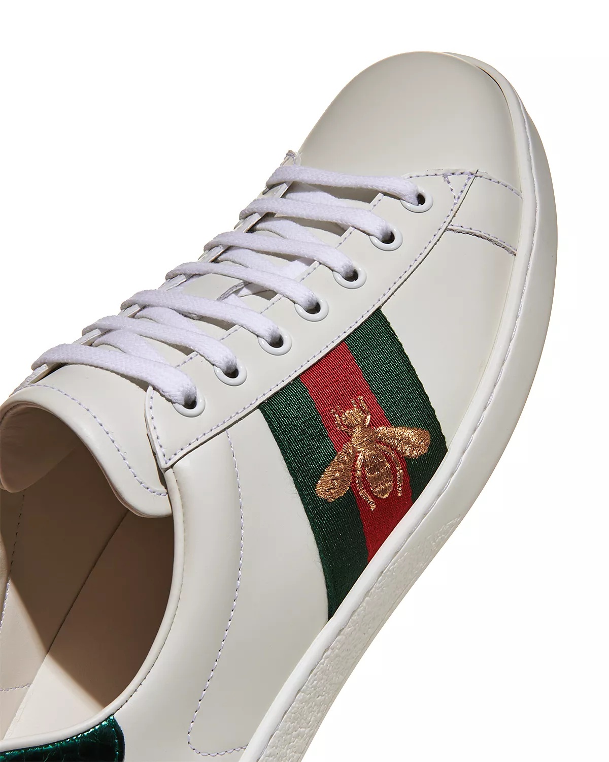 Men's Ace Leather Low Top Sneakers - 5