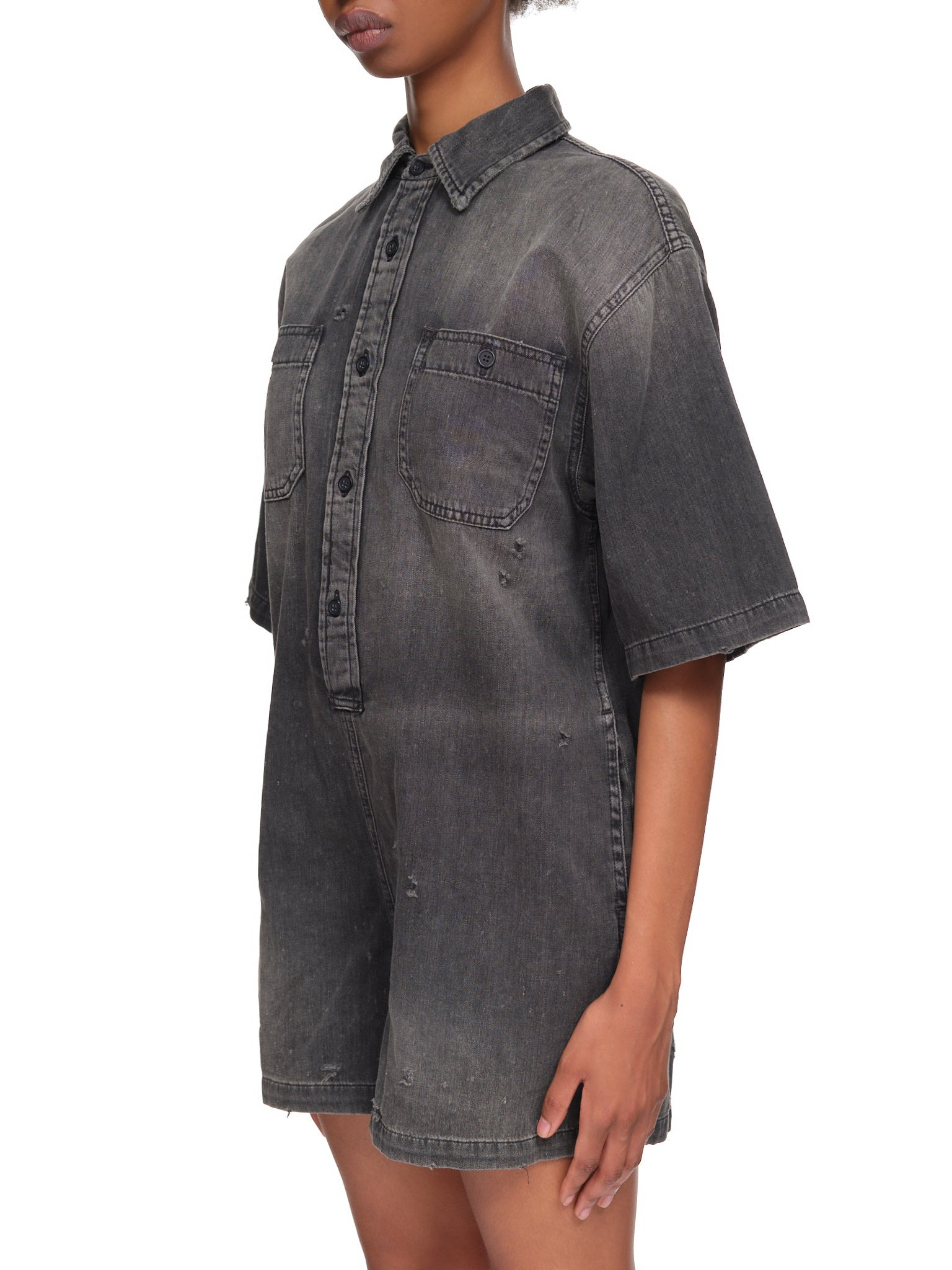Denim Jumpsuit - 2