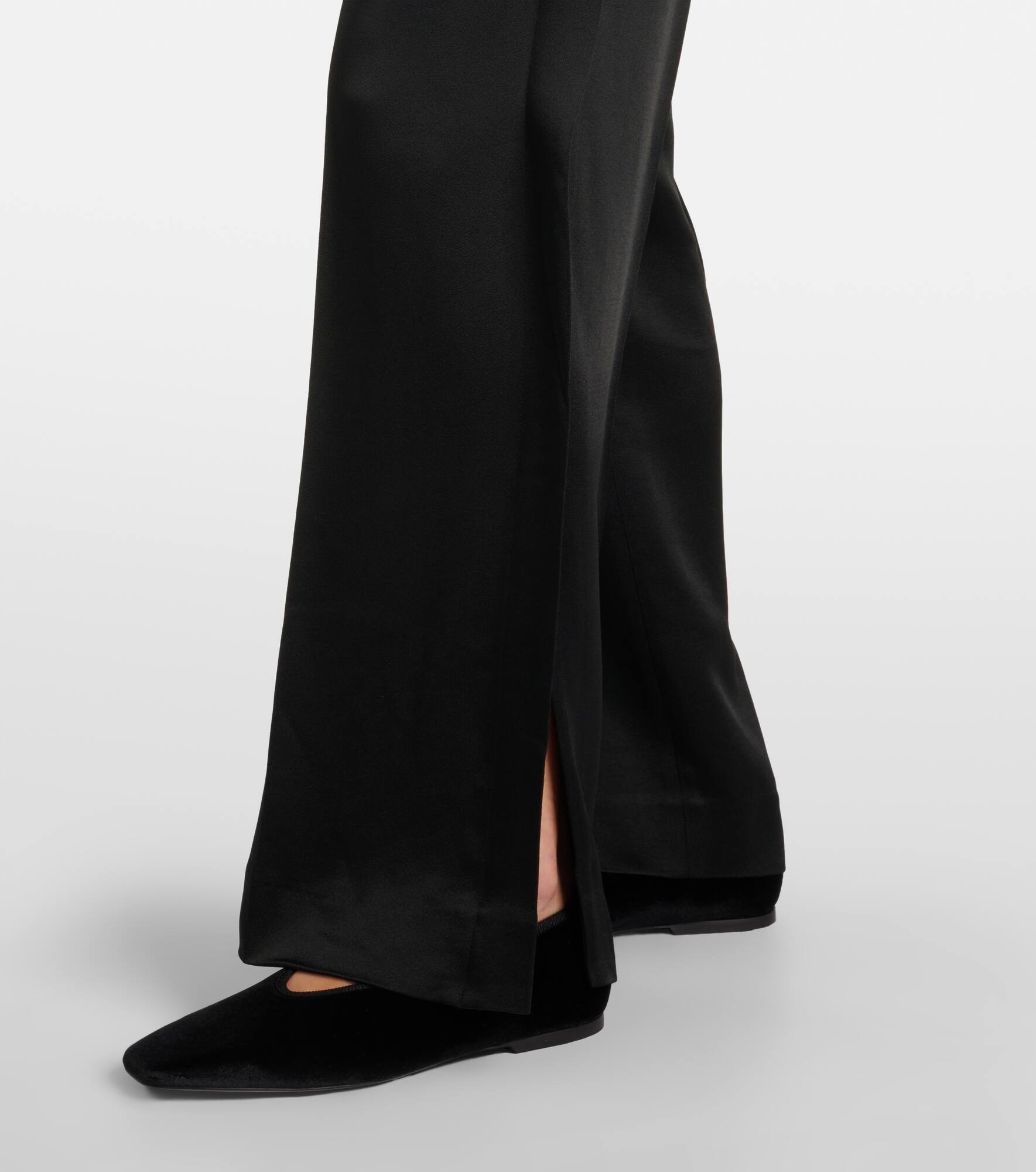 High-rise wide-leg pants - 5