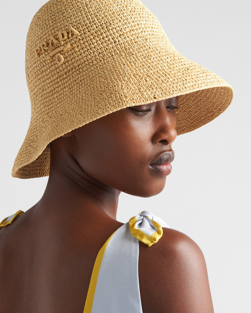 Prada Crochet hat outlook