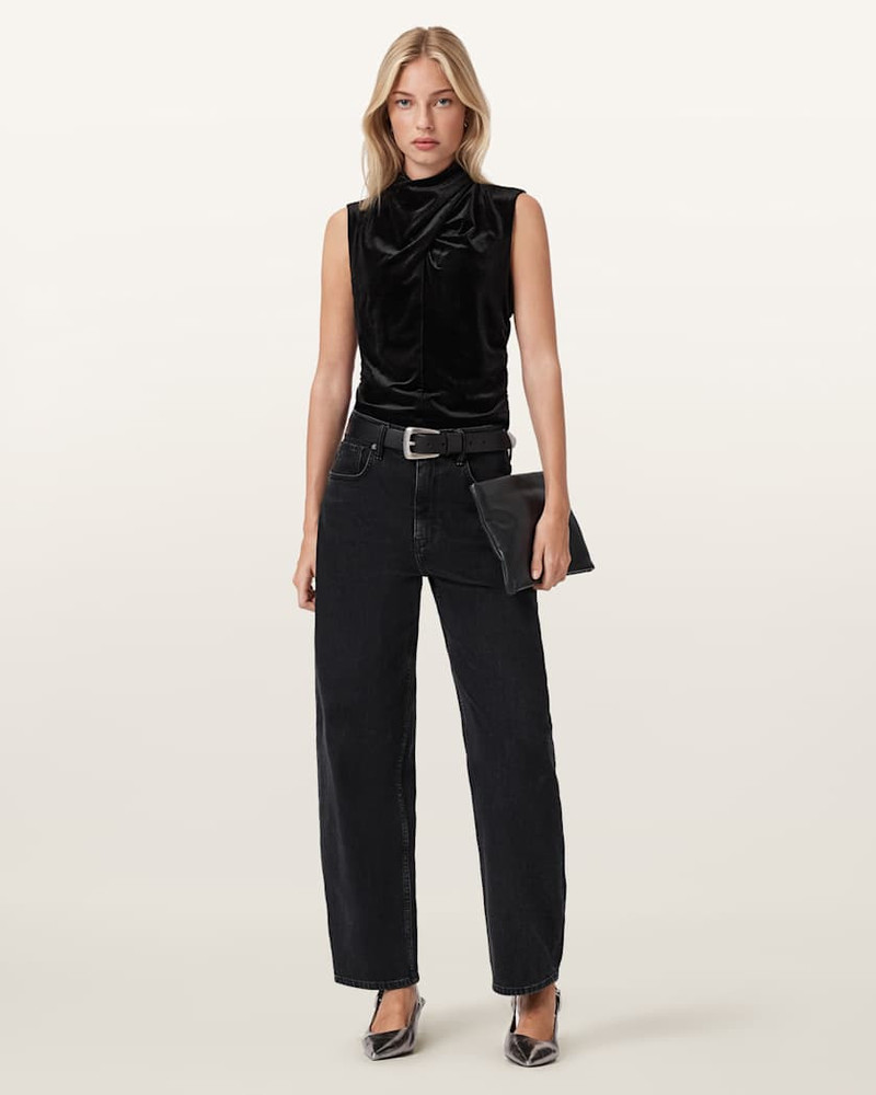 TIA VELVET SLEEVELESS TOP 3
