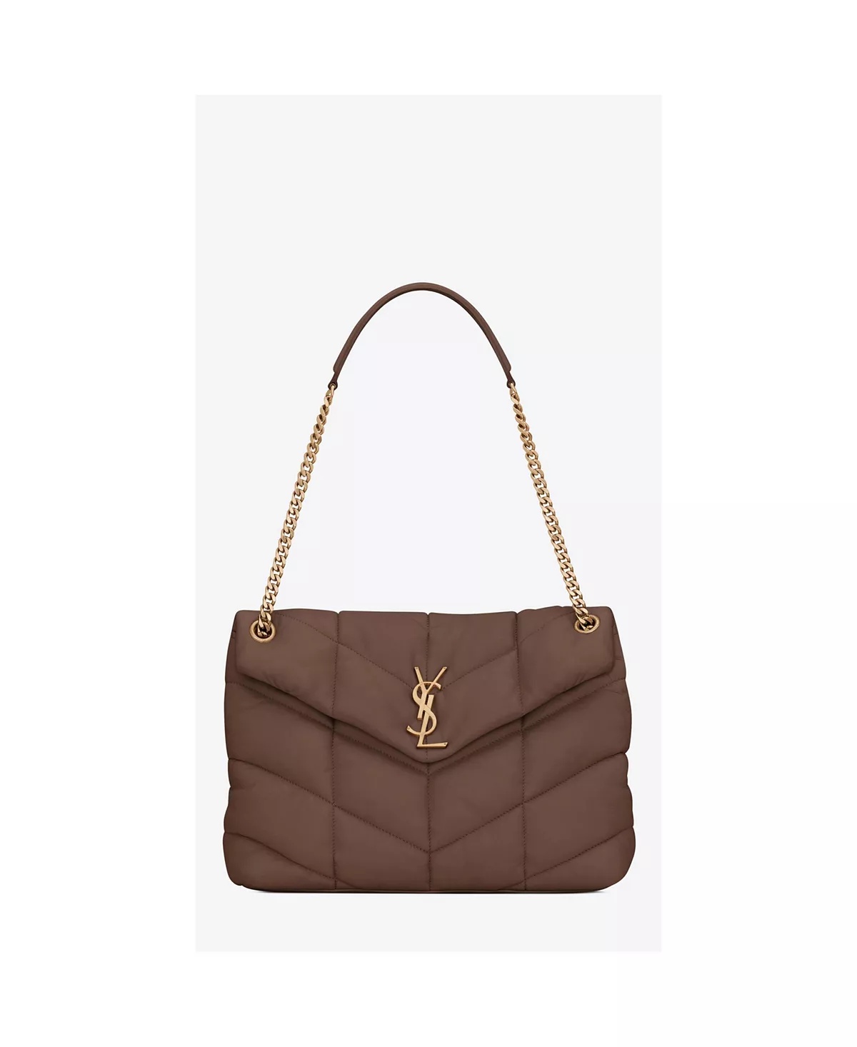 Puffer Medium Quilted Shoulder Bag - 1