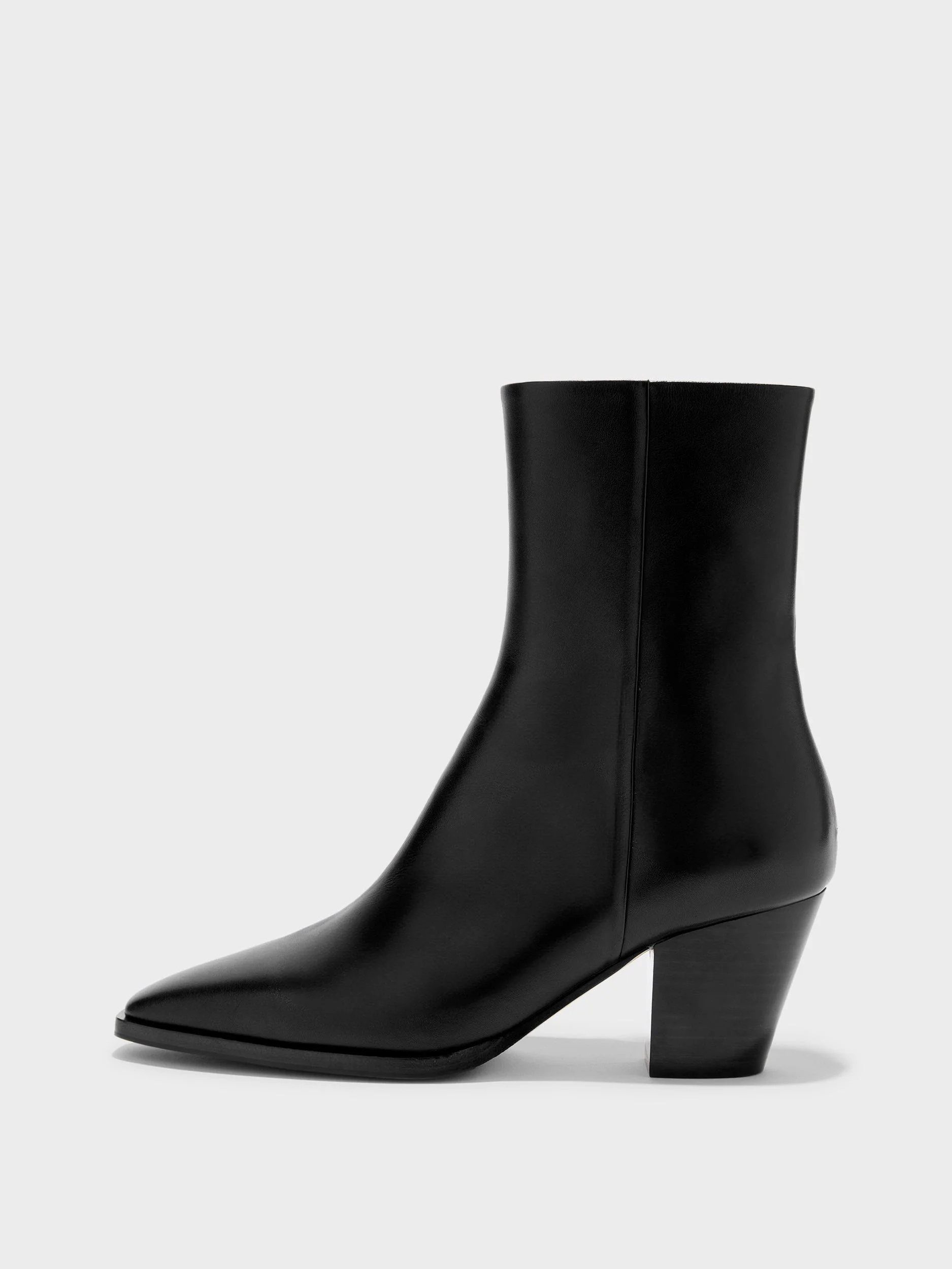 Hedvig Cowboy Ankle Boots - 1