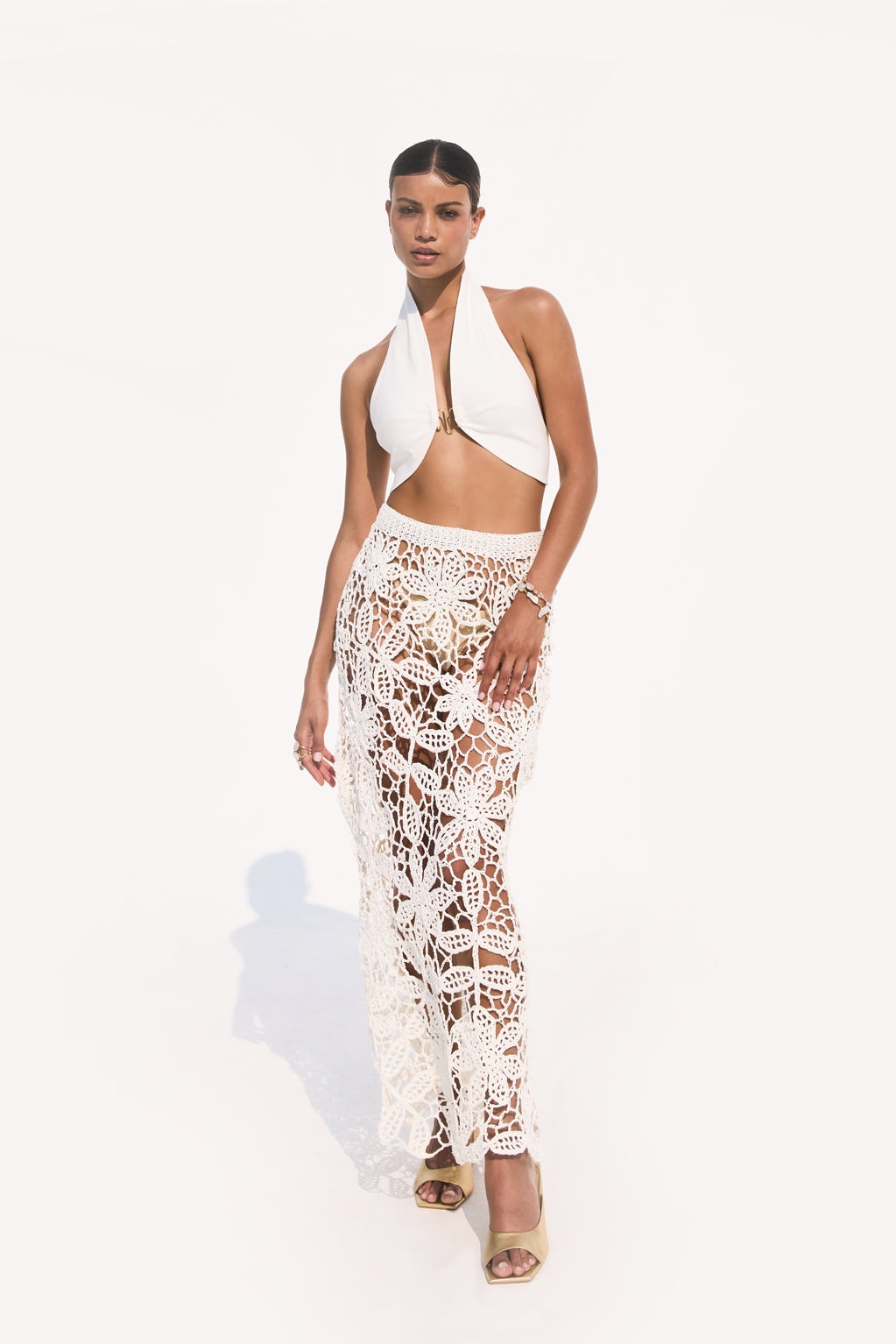 AMINA CROCHET SKIRT - 4