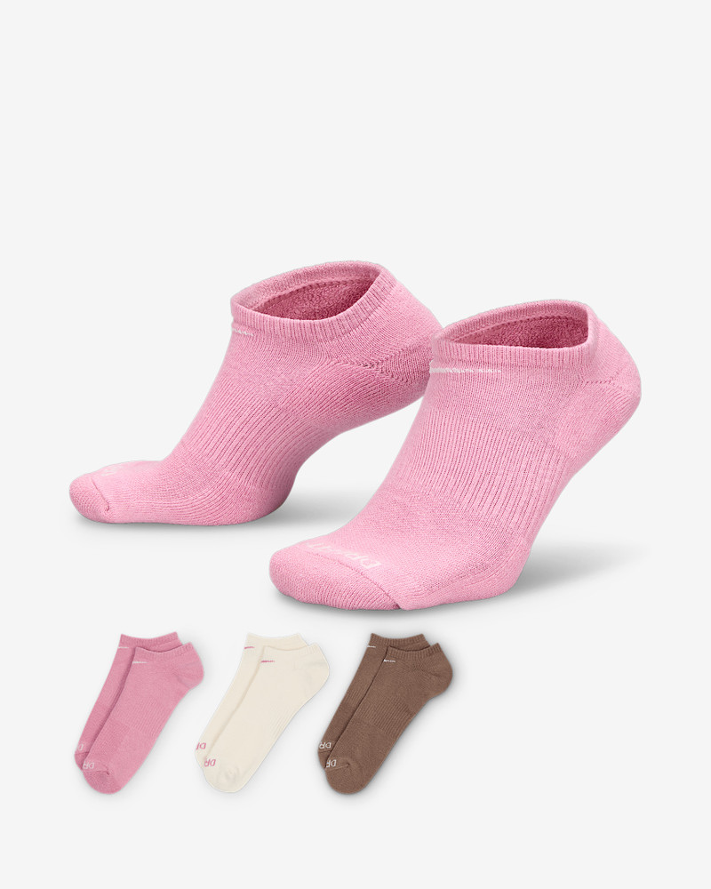 Nike Everyday Plus Cushion Training No-Show Socks (3 Pairs) 1