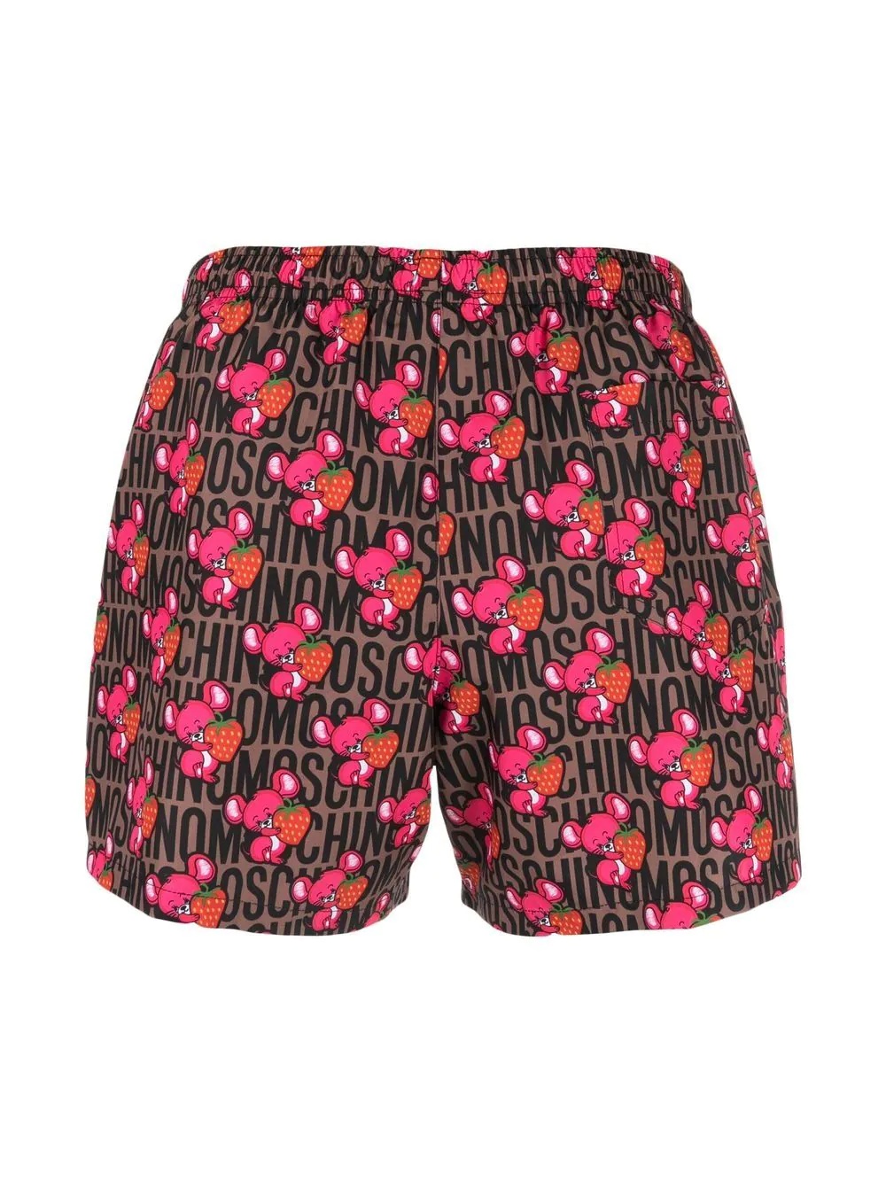 logo drawstring swim shorts - 2