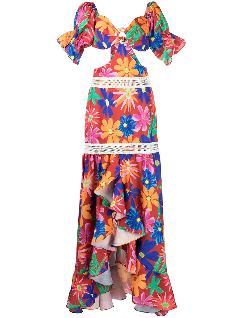 Aster Off-Shoulder Maxi Dress 1