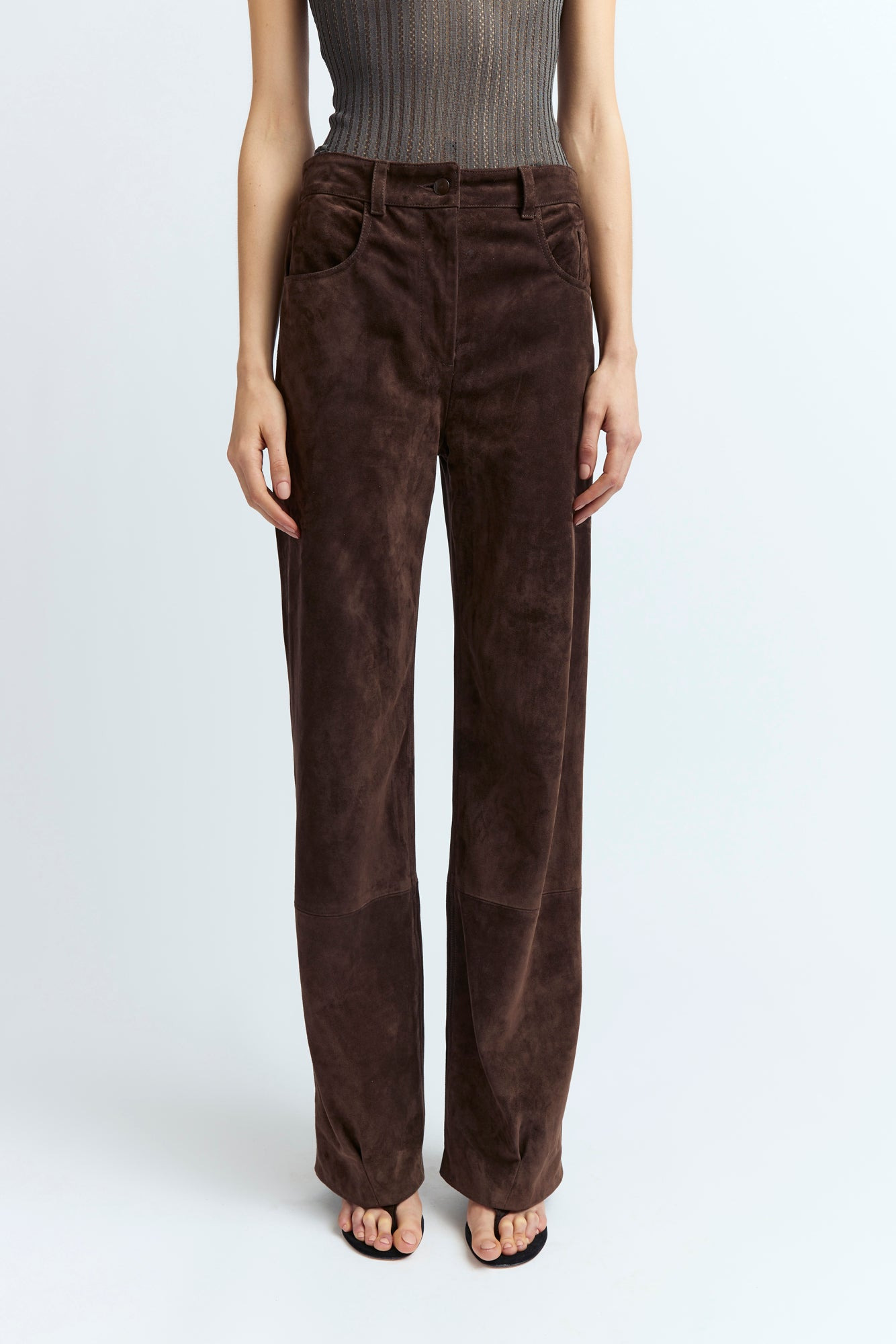 VANTE TROUSER IN SUEDE - 2