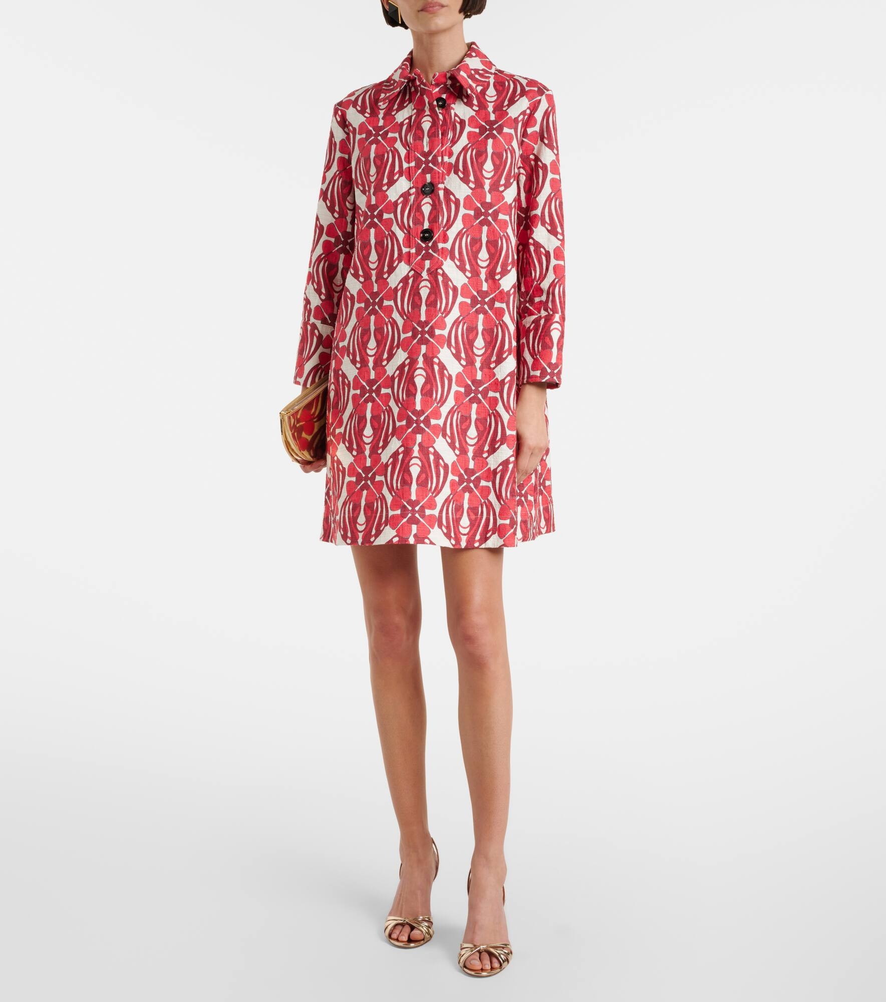 Artemis cotton shirt dress - 2