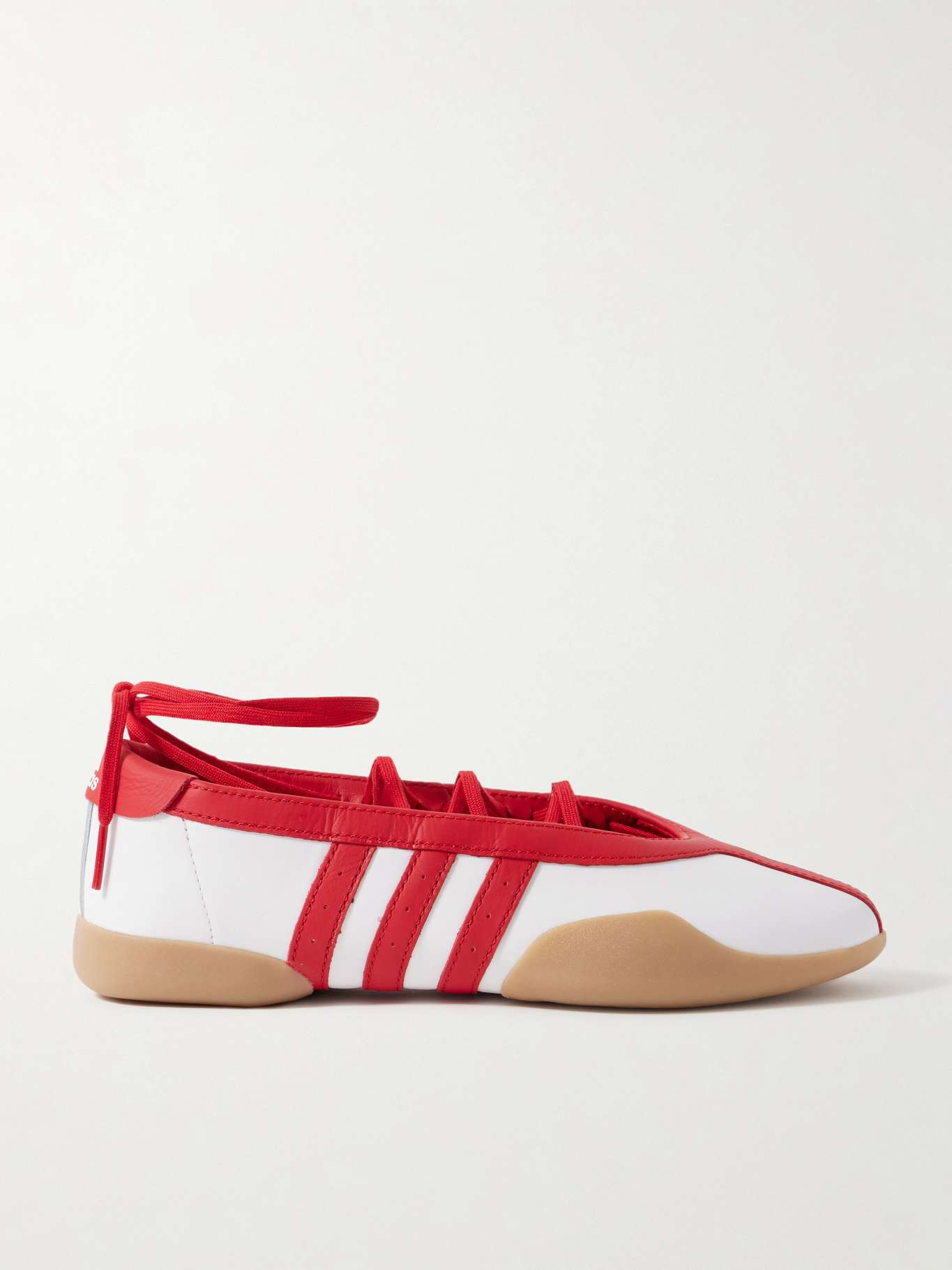 Taekwondo Mei Ballet leather sneakers Red - 1