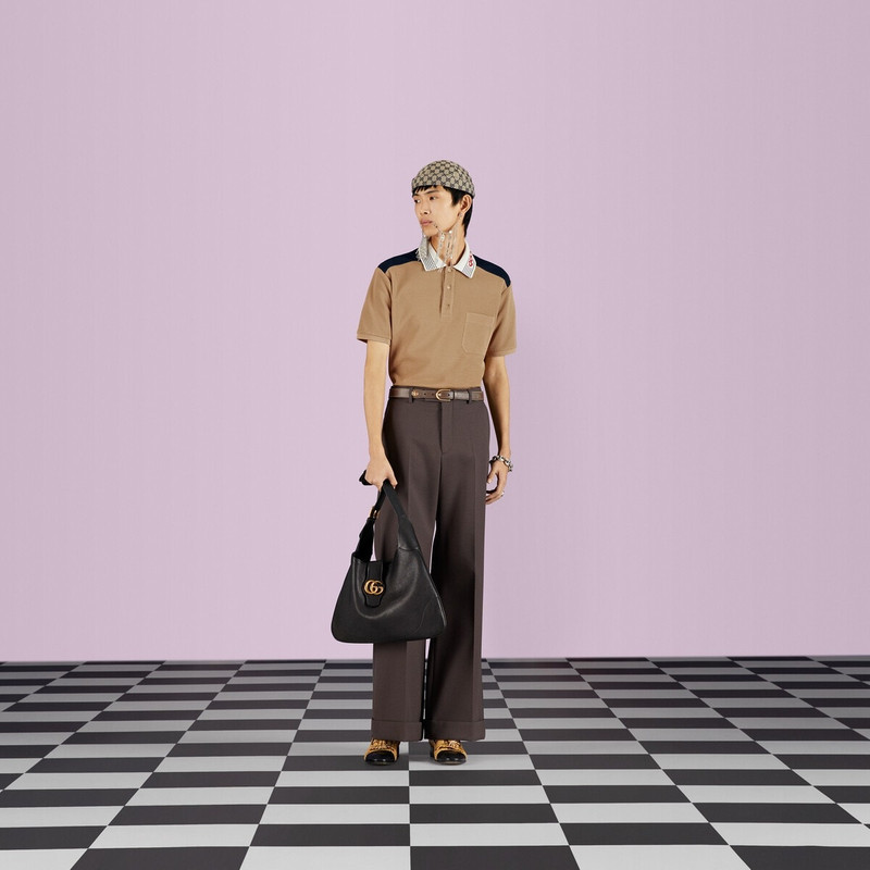 GUCCI Cotton jersey polo shirt outlook