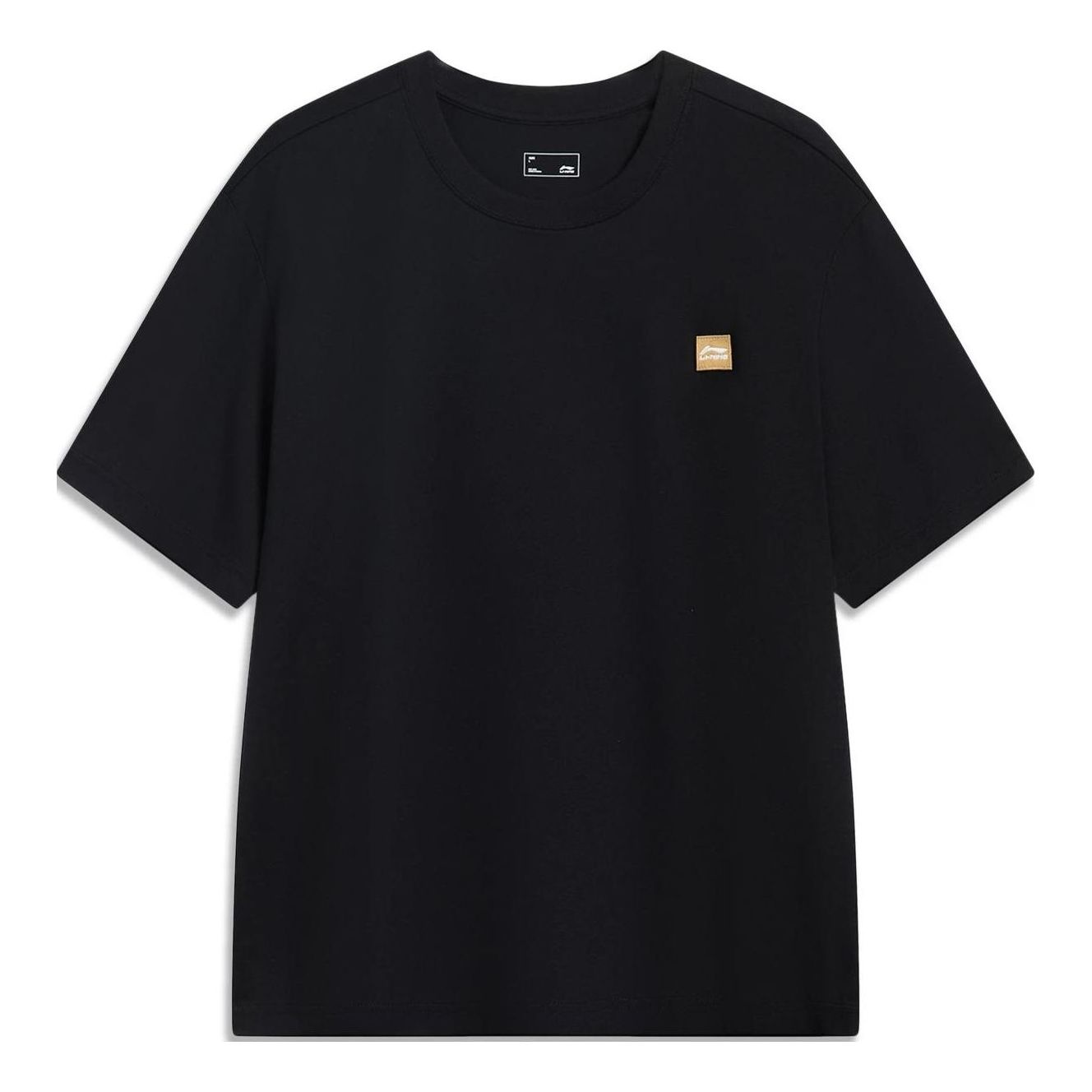 Li-Ning Small Logo T-shirt 'Black' AHST561-2 - 1