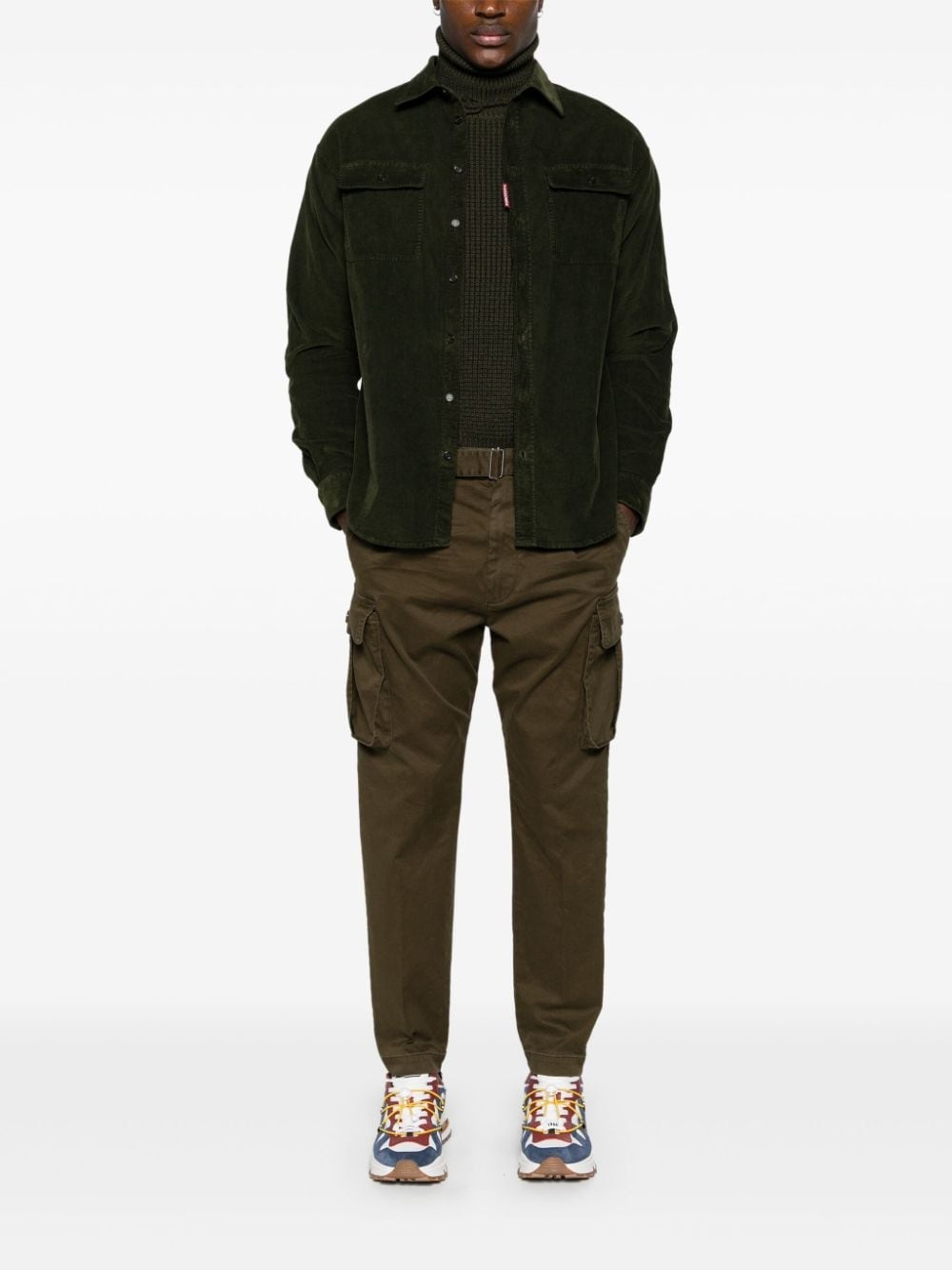 corduroy cotton shirt - 2
