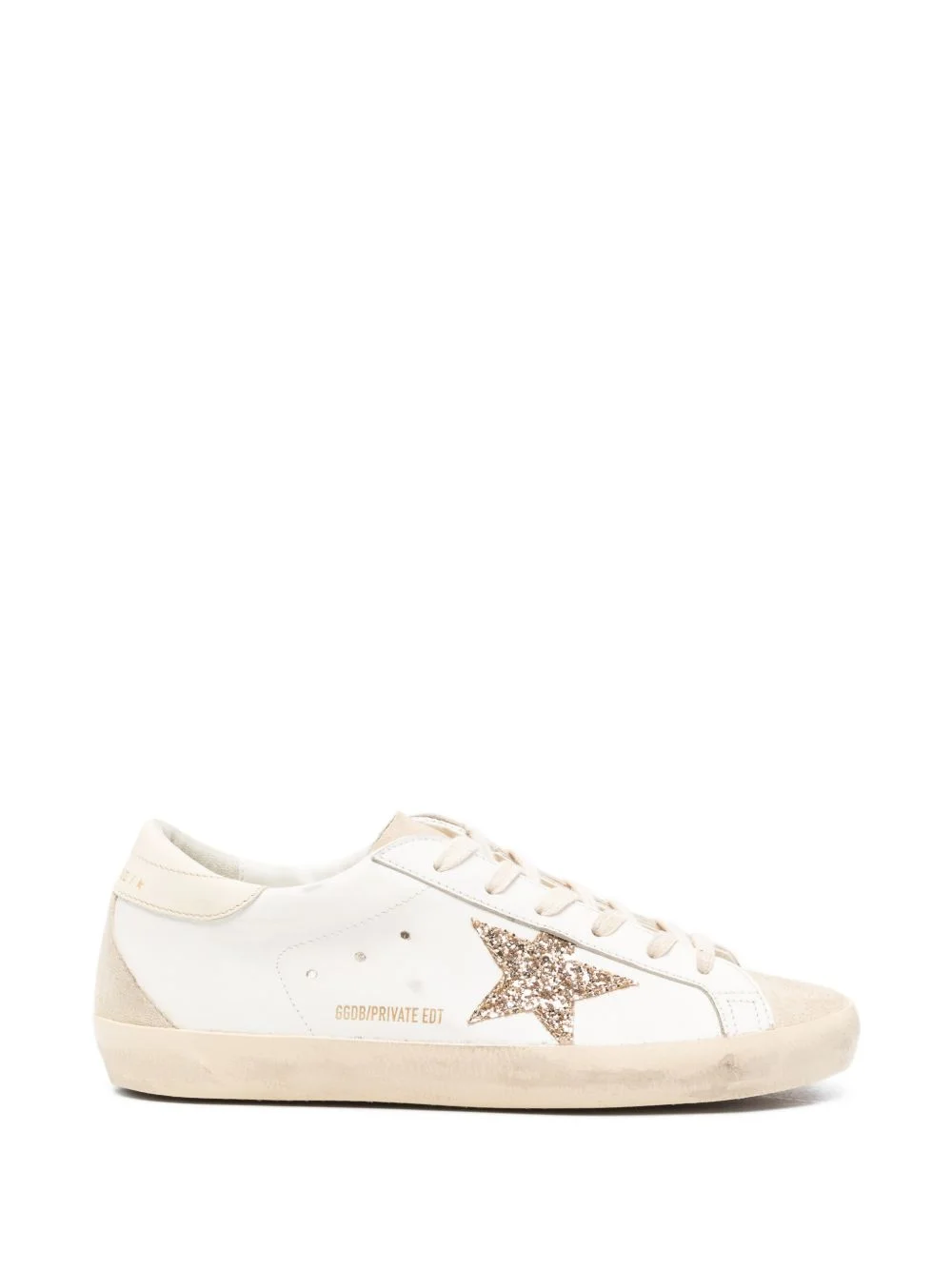 x Browns superstar glitter-patch sneakers - 1