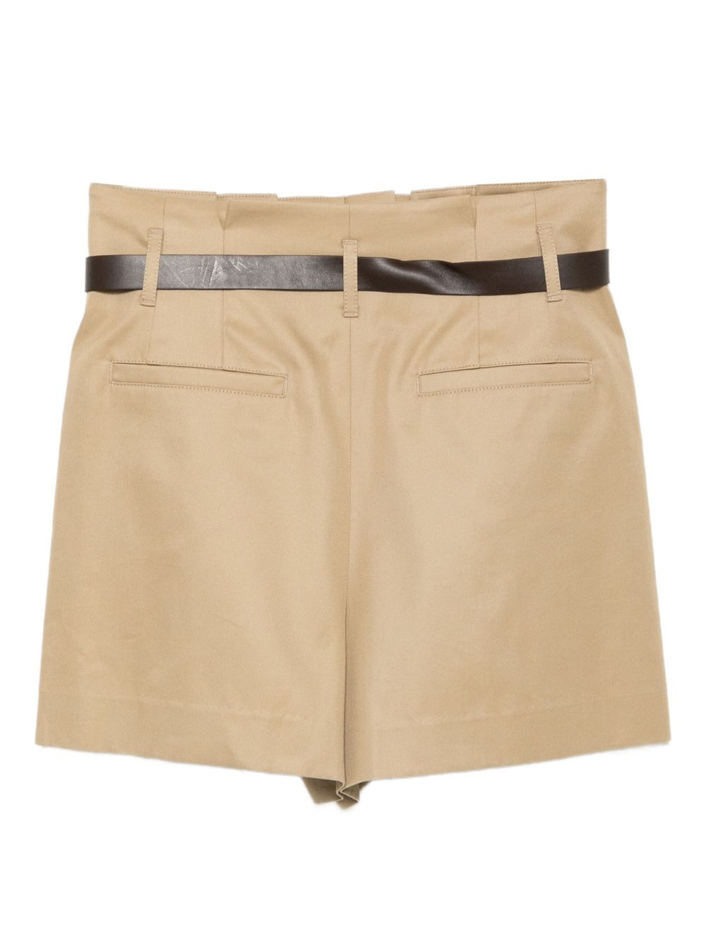 pleated shorts - 2