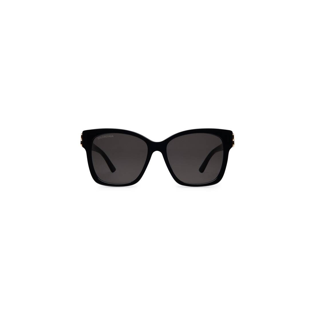 Women's Dynasty Square Sunglasses in Black - 1