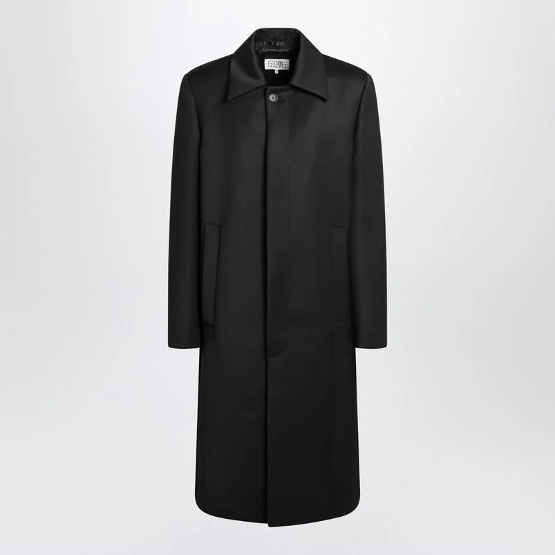MM6 Maison Margiela Wool-Blend Coat - 1