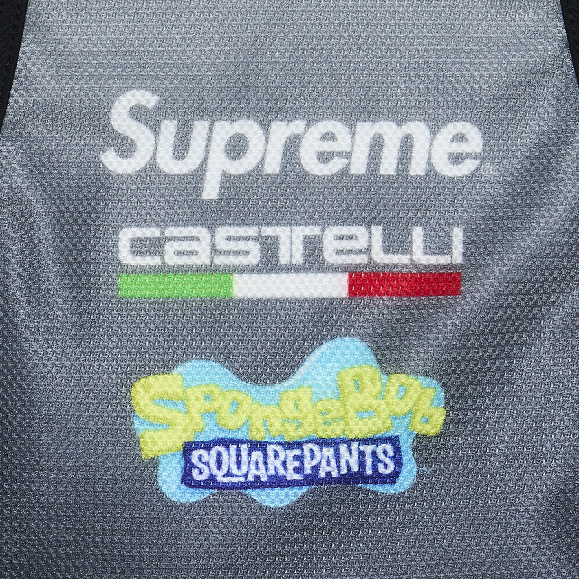 Supreme x Spongebob Squarepants x Castelli Cycling Bib 'Black' - 3