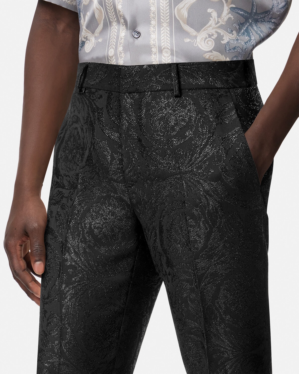 Wool-Blend Formal Pants - 3