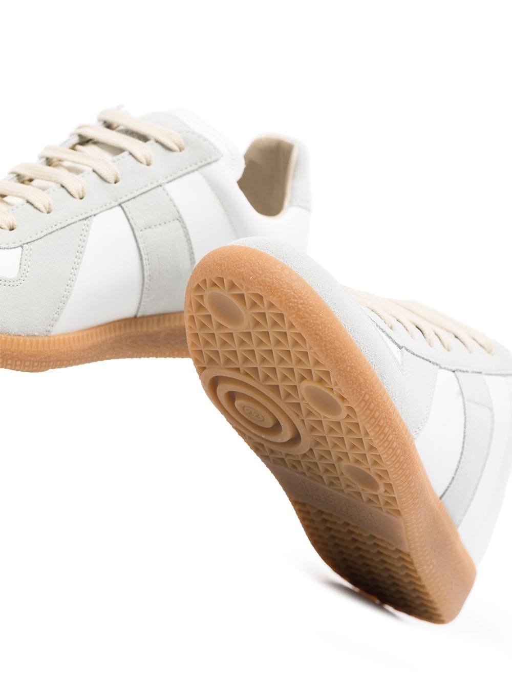 Maison Margiela Women Replica Leather Sneakers - 3