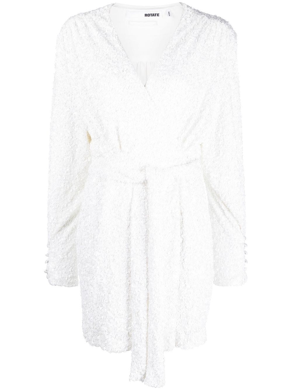 Samantha sequin wrap dress - 1