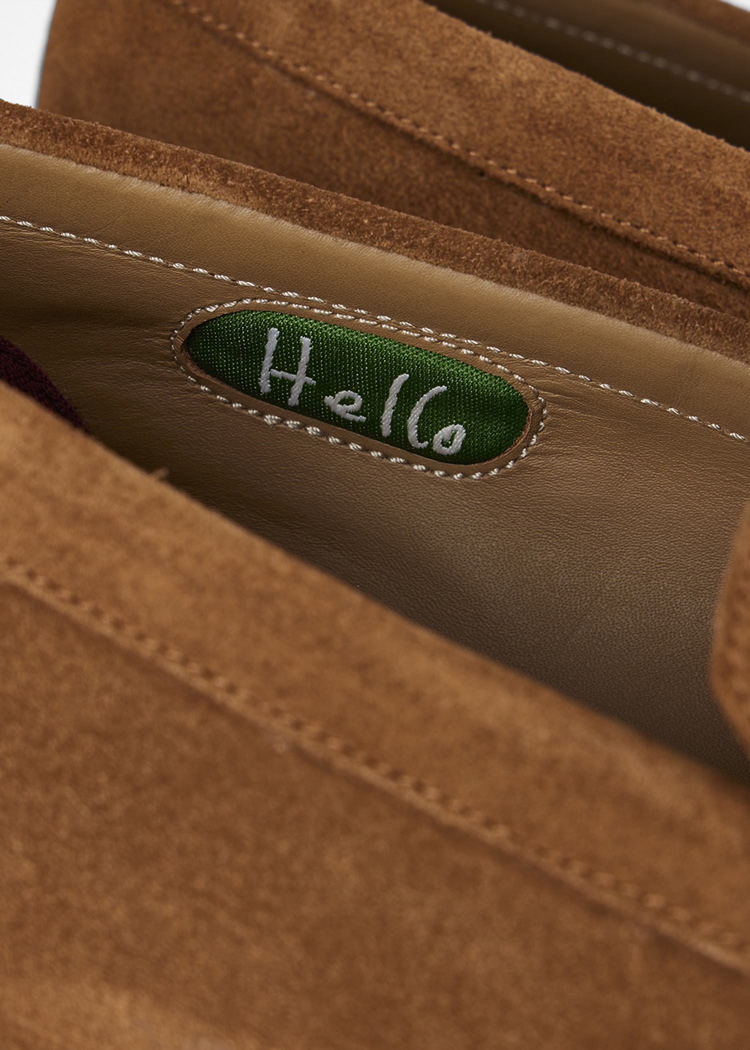 Tan Suede 'Pierce' Loafers - 6