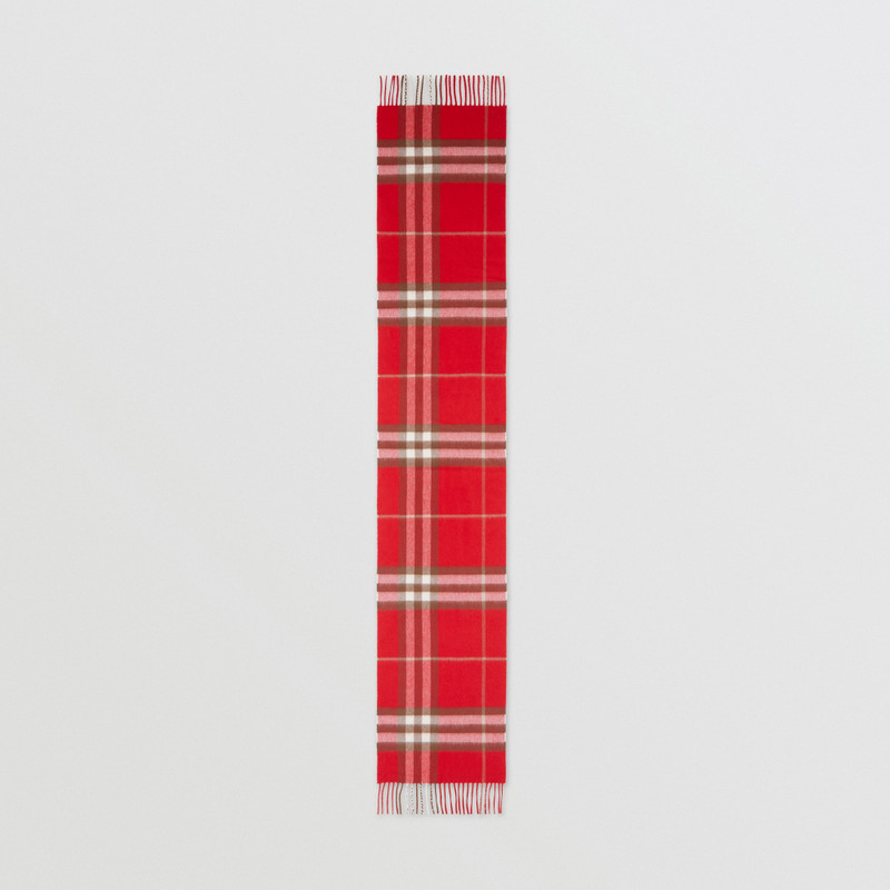 The Classic Check Cashmere Scarf 5