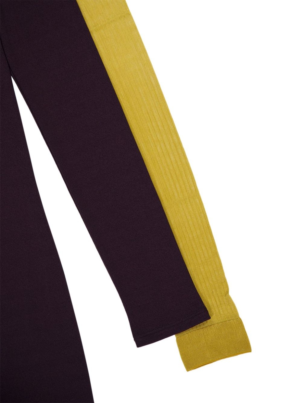 draped crepe dress - 5