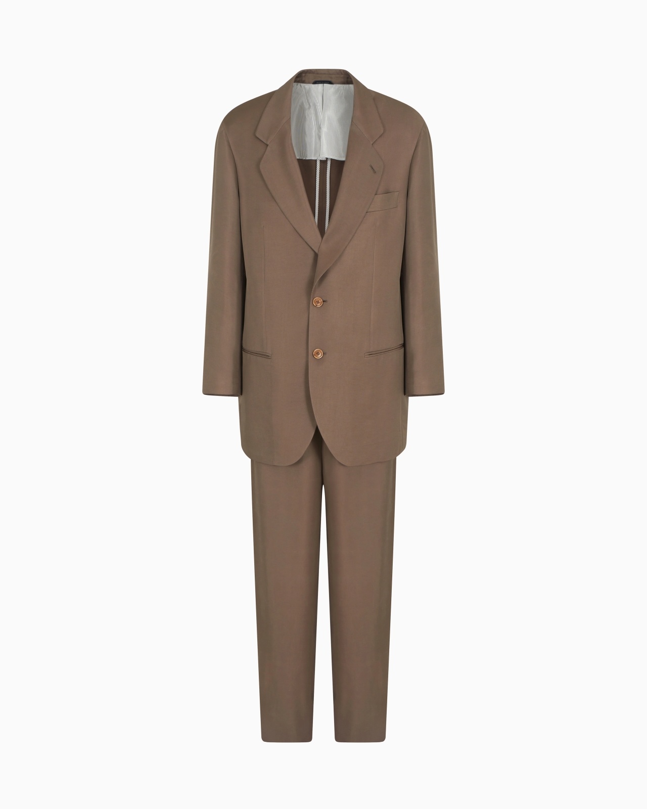 HERITAGE LINE CUPRO SINGLE-BREASTED SUIT - 1