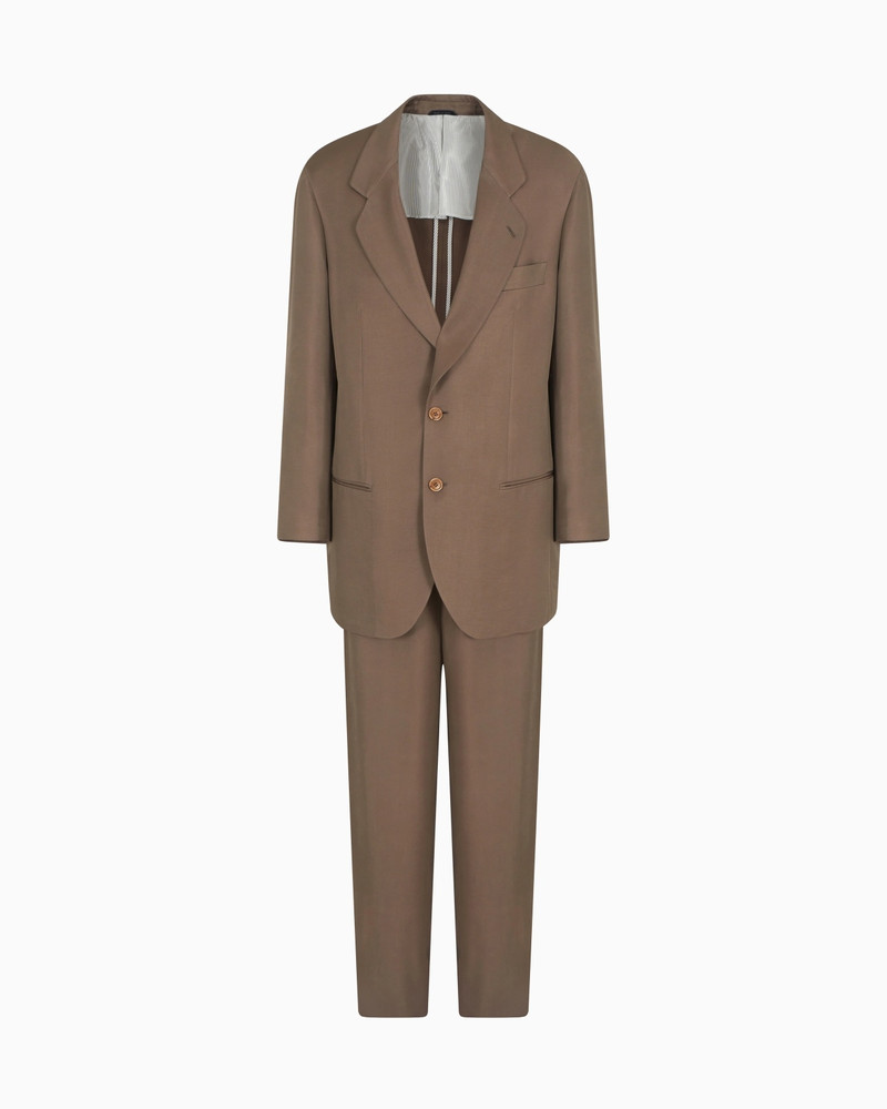 HERITAGE LINE CUPRO SINGLE-BREASTED SUIT 1