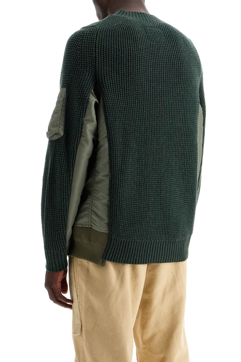 Sacai LAYERED EFFECT PULLOVER - 3