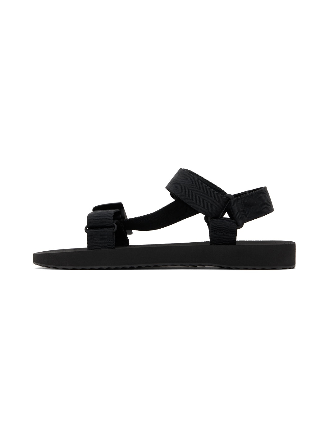Black Trek Sandals - 3