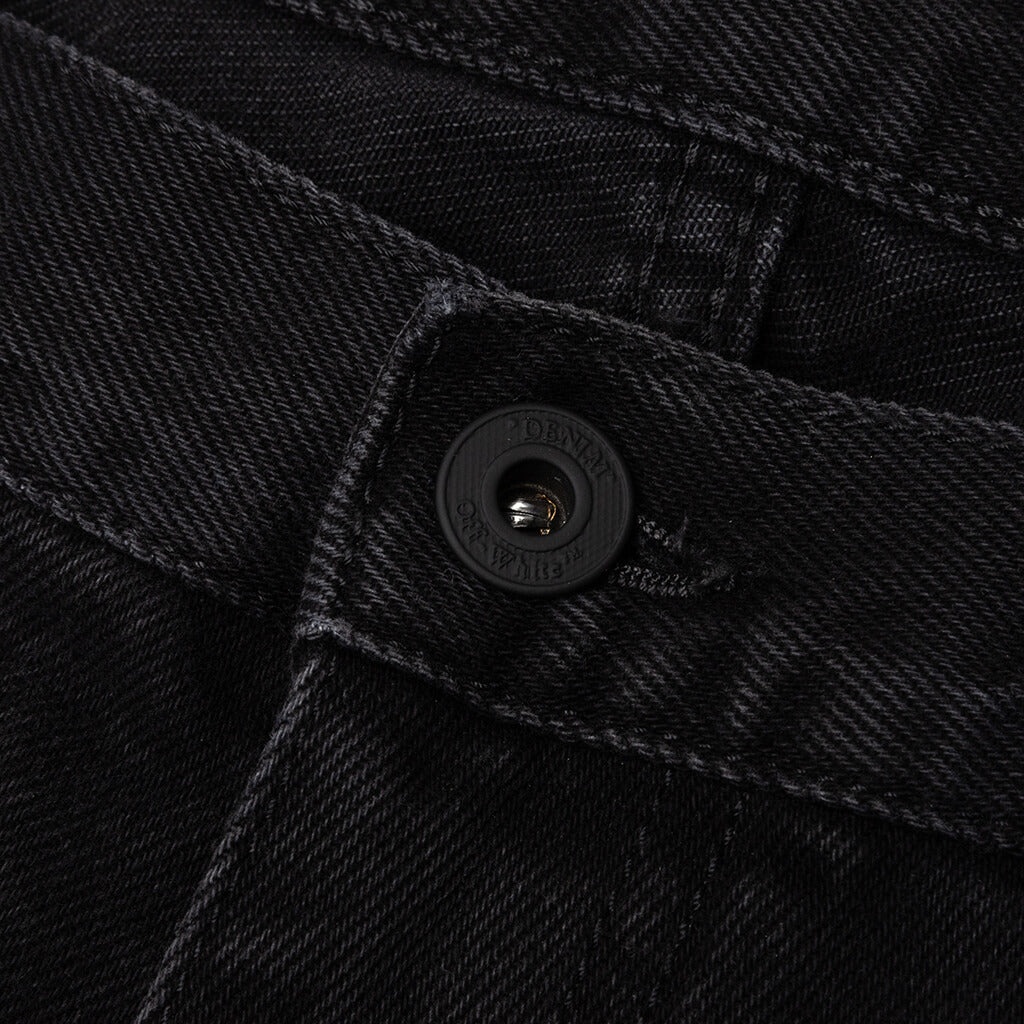 DIAG SLIM JEANS - FADED BLACK/CASTLEROCK - 3