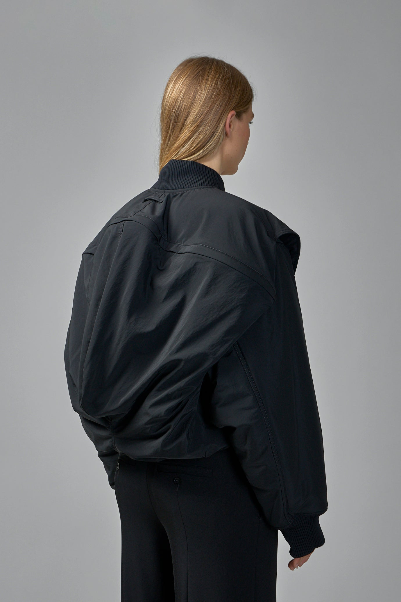 Hooded Bomber Jacket - 3